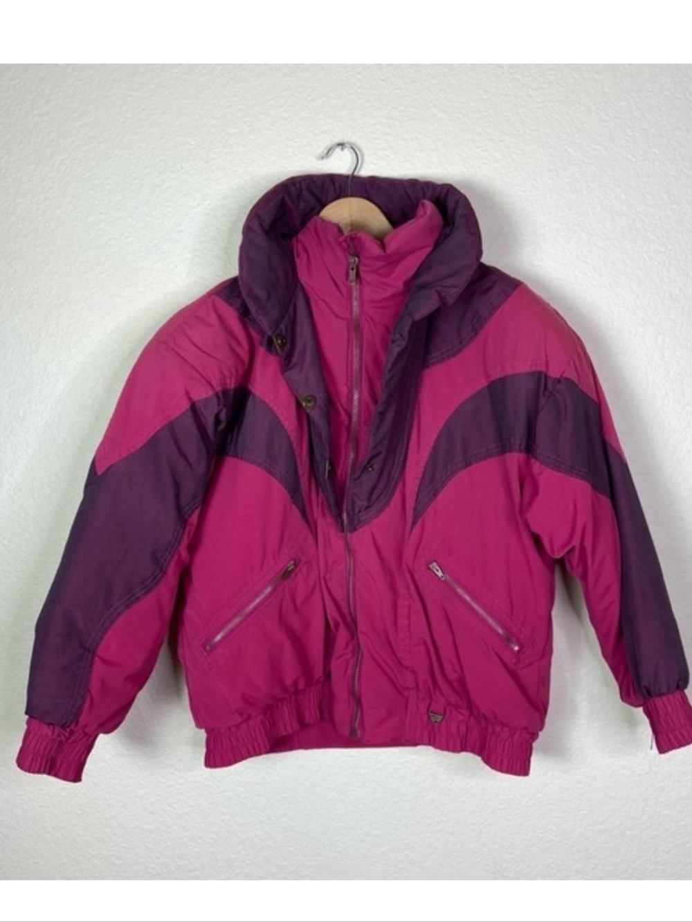 Skitique Hot Pink Puffer Jacket